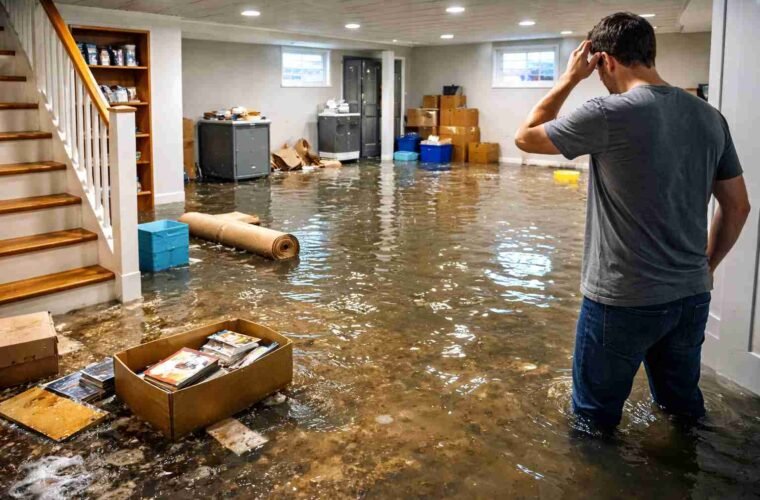 Basement waterproofing in Dubuque